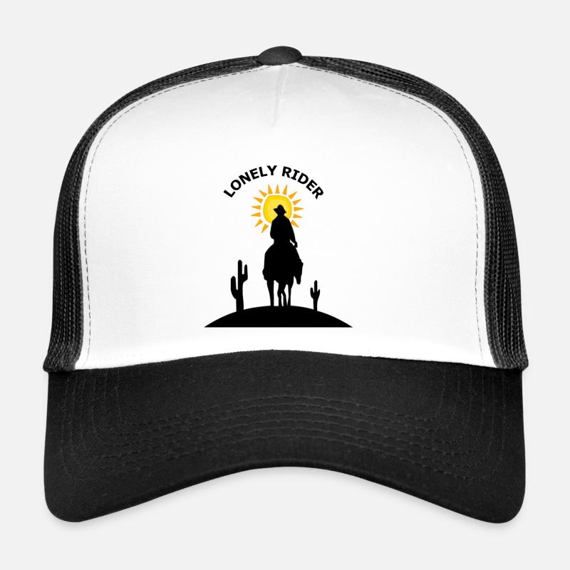 cavalier solitaire Casquette trucker 