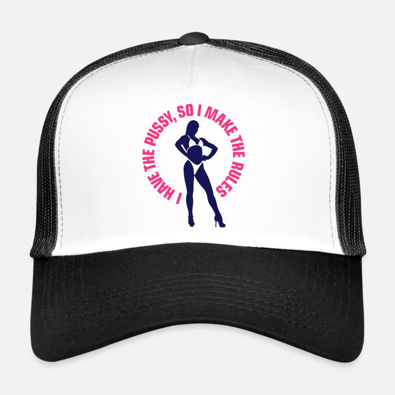 Je ai l chatte si je décide Casquette trucker 