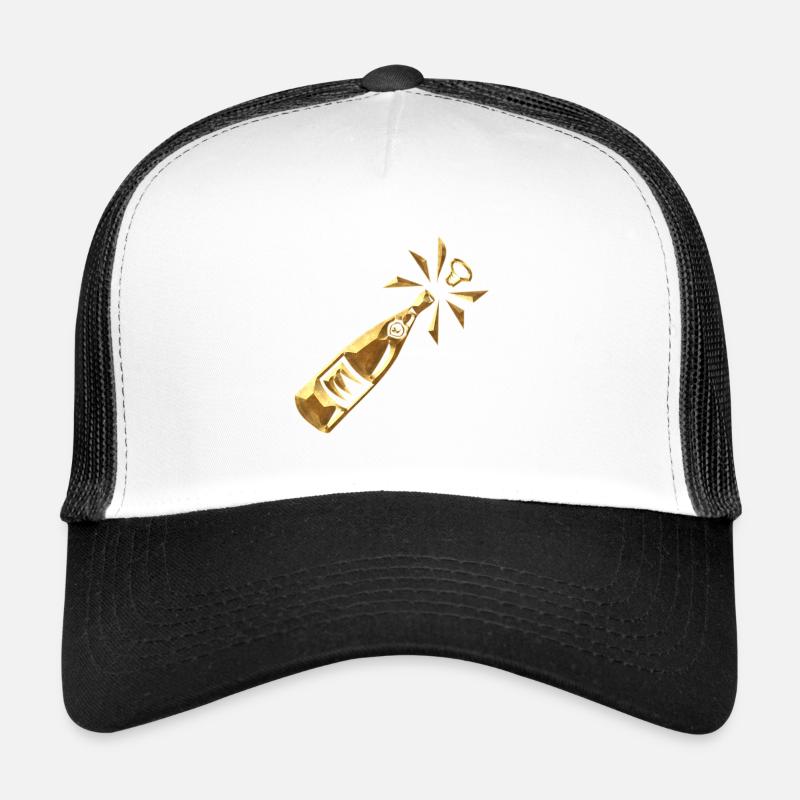 bottle - Trucker Cap - white/black