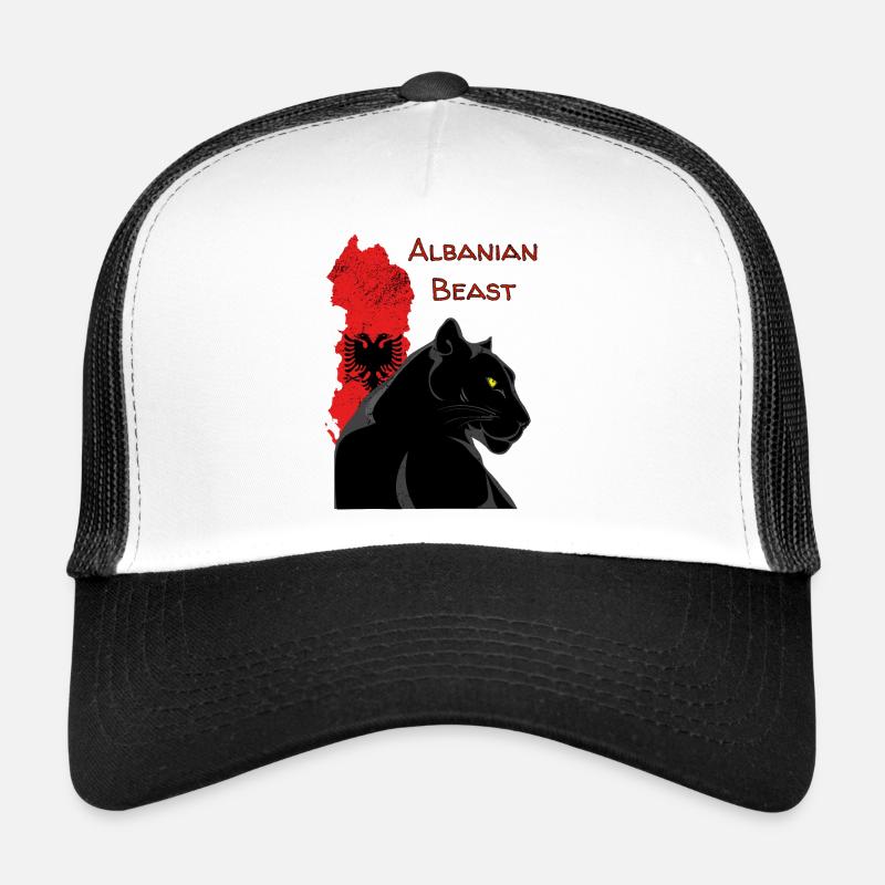 Albaniens Beast: Schwarzer Panther Casquette trucker 