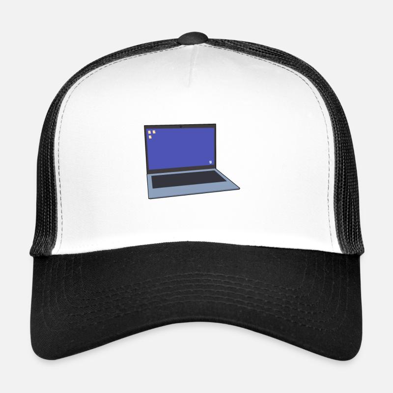 Laptop computer keyboard PC notebook gift idea Trucker Cap