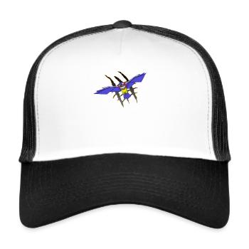 Robo Hawk Robot Eagle Hawk - Casquette trucker  - blanc/noir - Devant