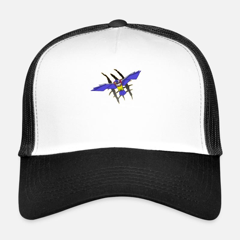 Robo Hawk robot Eagle Hawk Trucker Cap