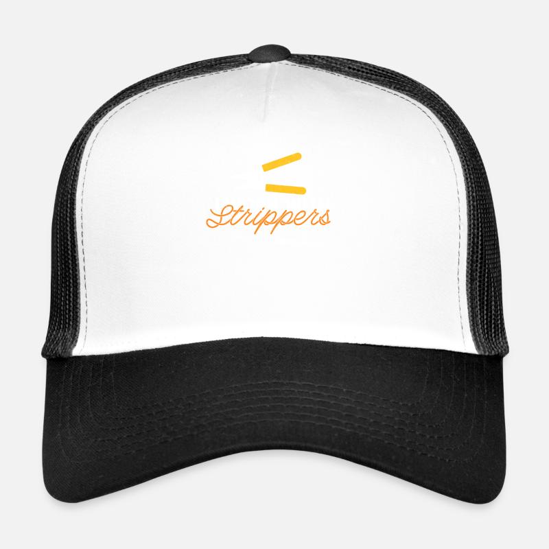Je travaille avec Stripper Electrician Gift Casquette trucker 