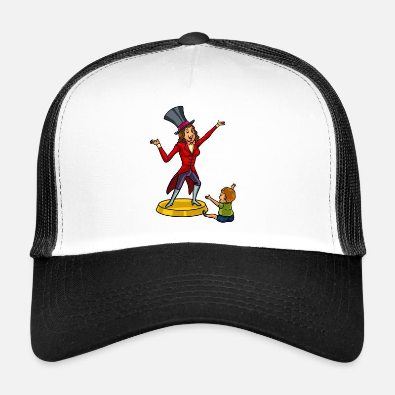 Ringmaster Circus Ringmaster Mom Gift Trucker Cap