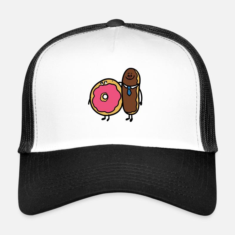 Donut Couple Parfait Casquette trucker 