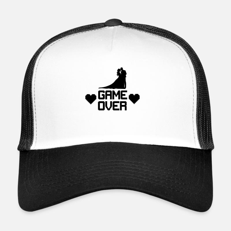Joueur célibataire de mariage Casquette trucker 