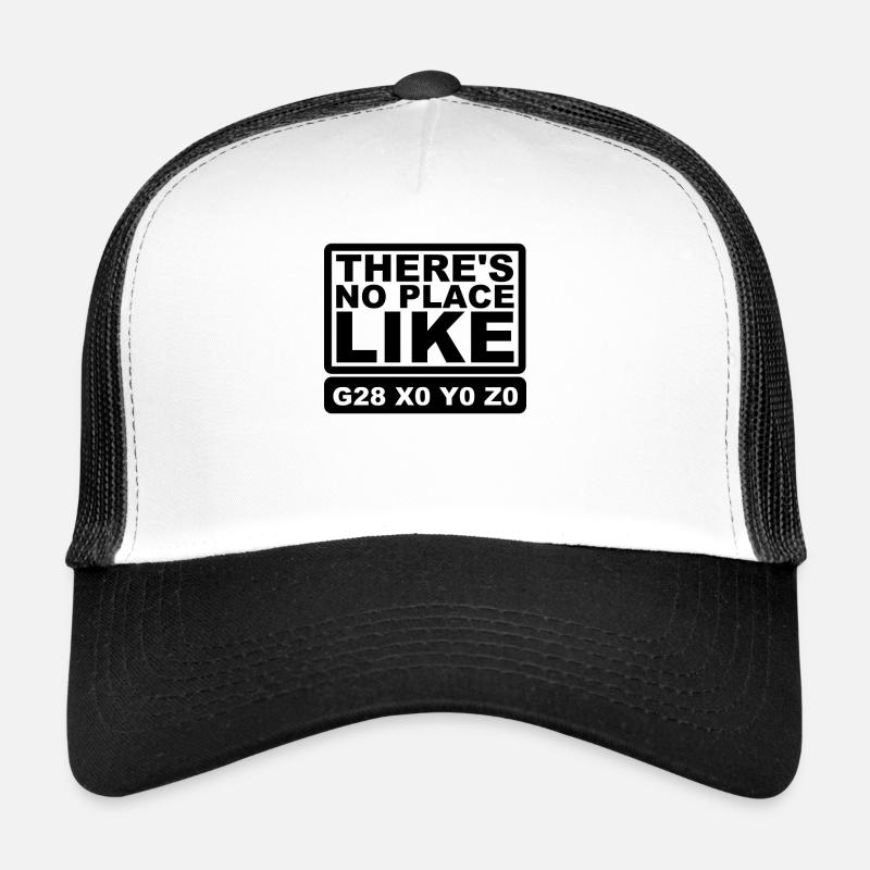 CNC Machinist CNC Operator G-Code 3D Printing Trucker Cap