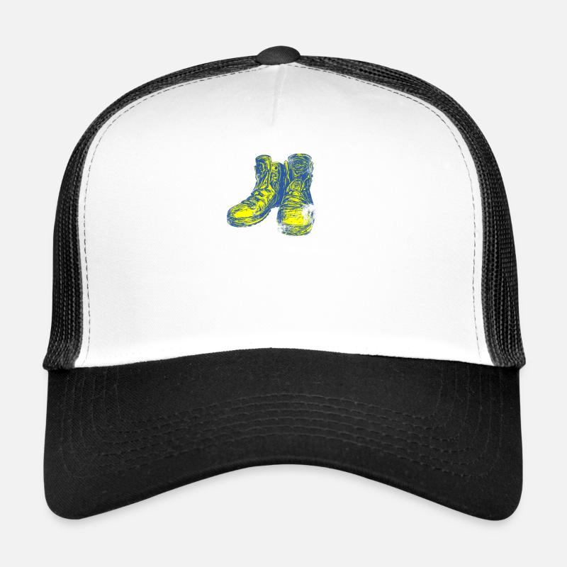 Wanderschuhe Pilger Wandern Trucker Cap