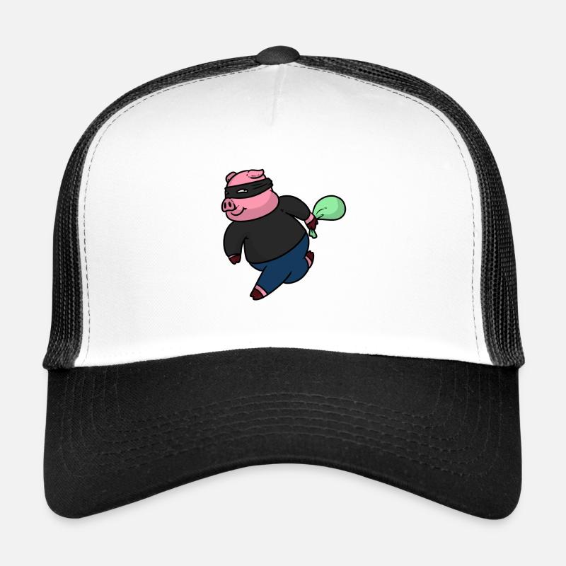 Voleur cochon voleur cochon Casquette trucker 