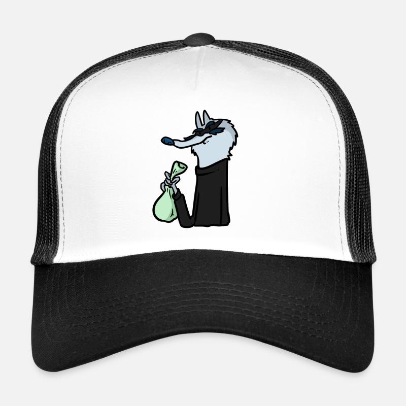 Voleur loup voleur Casquette trucker 