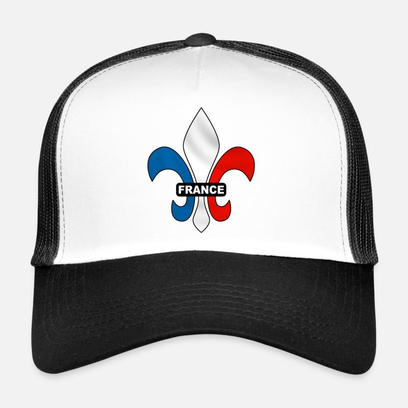 france - fleur de lys Casquette trucker 