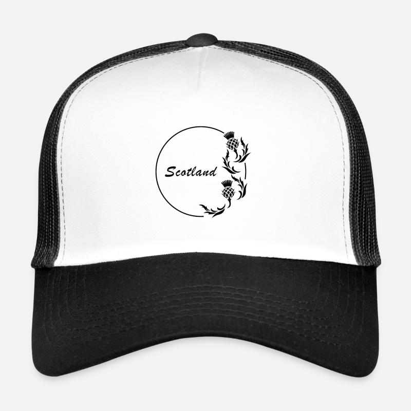 Chardon écosse national fleur cercle écosse Casquette trucker 