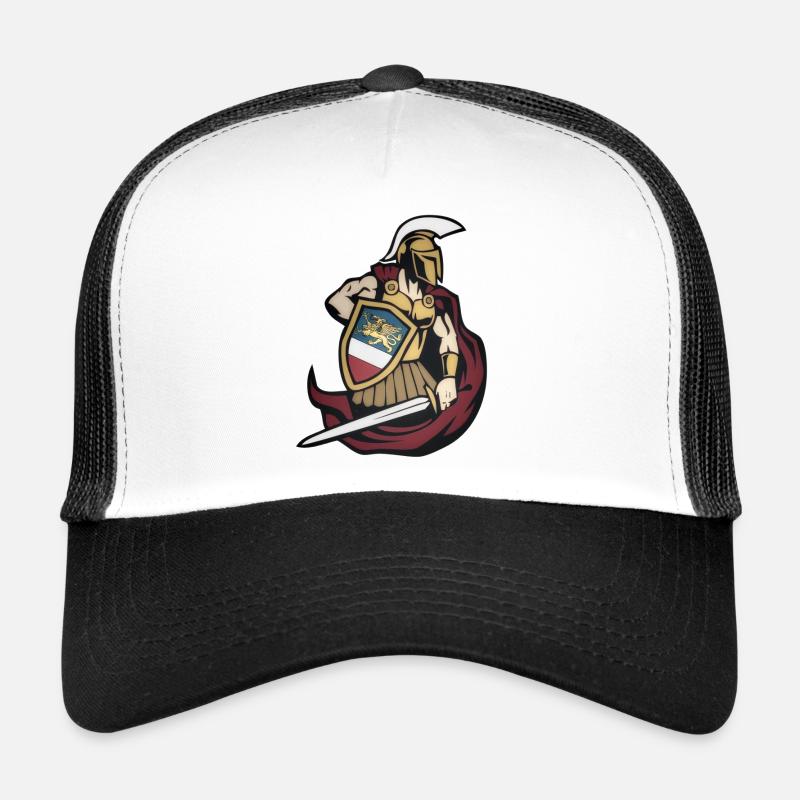 ROSTOCK AHU - Trucker Cap - Weiß/Schwarz