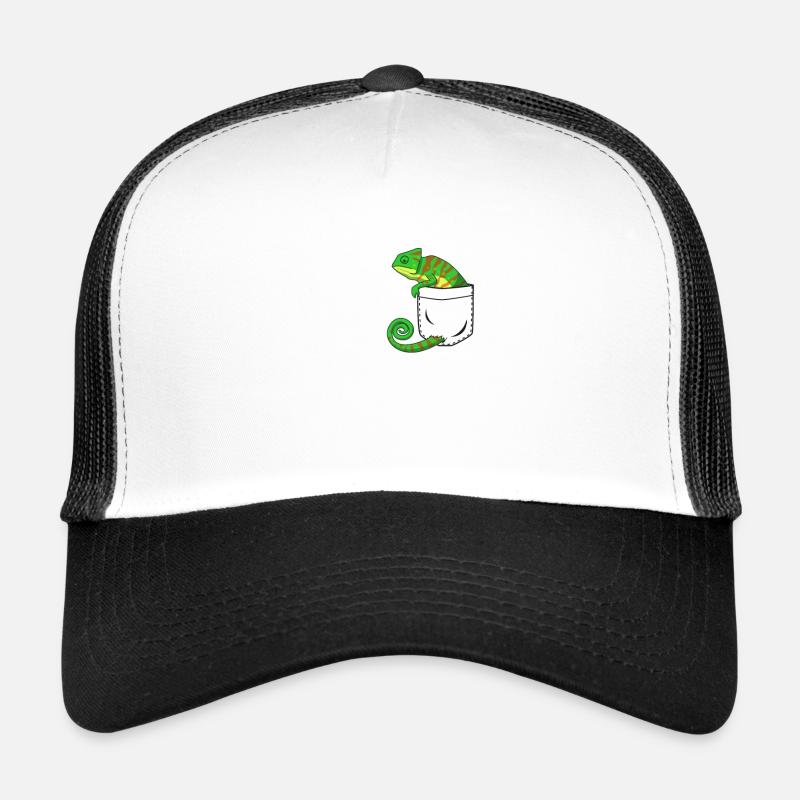 Chameleon reptile gift Trucker Cap
