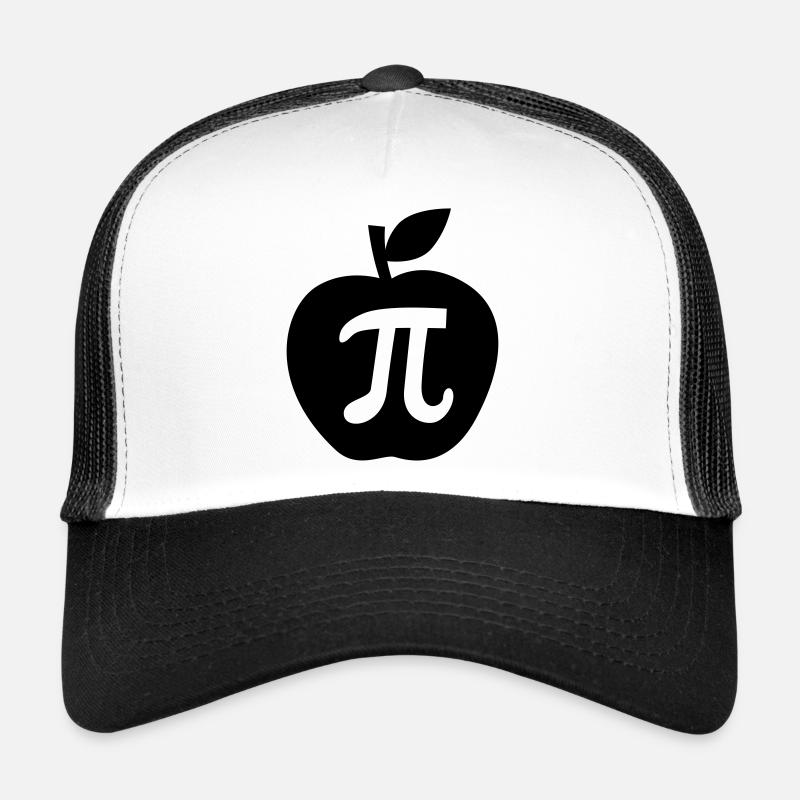 pi - Trucker Cap - Weiß/Schwarz