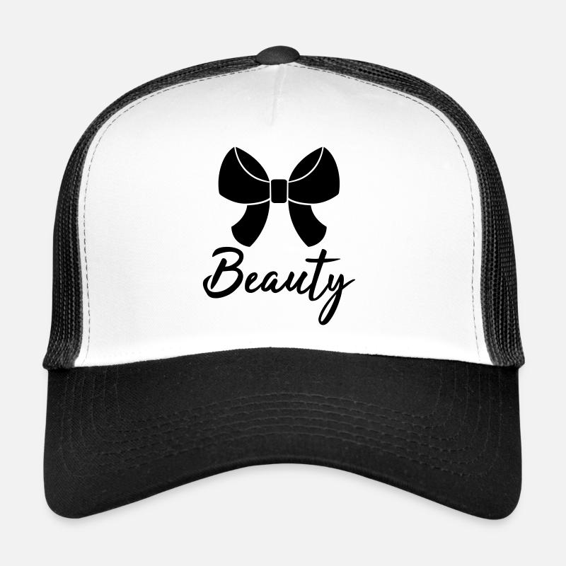 beauté beauté bête bête arc bande de cheveux sc Casquette trucker 
