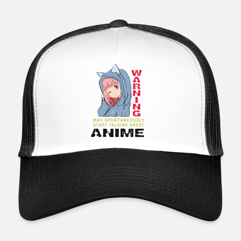 Anime Chat Drôle Casquette trucker 