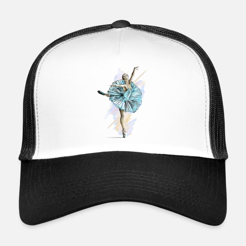 ballet - Trucker Cap - white/black