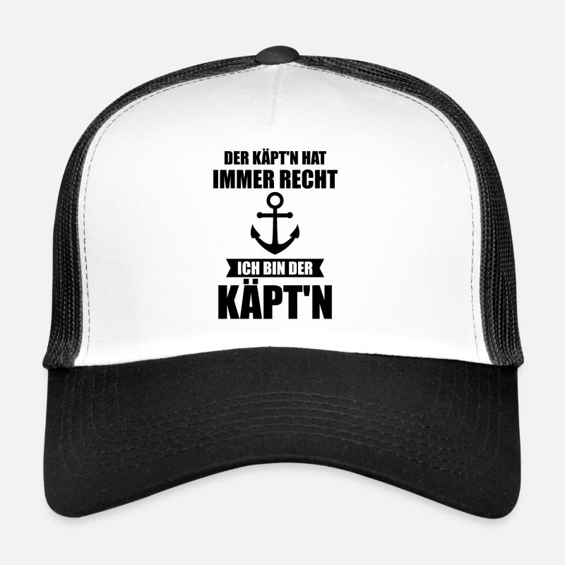 Bootsführerschein Bootsführer Bootsschein Geschenk Trucker Cap