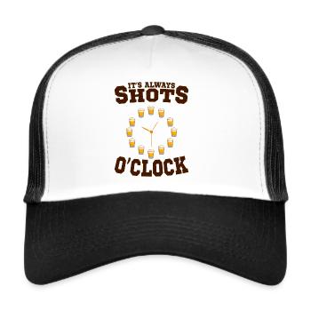 Funny toast gift idea - Trucker Cap - white/black - Front