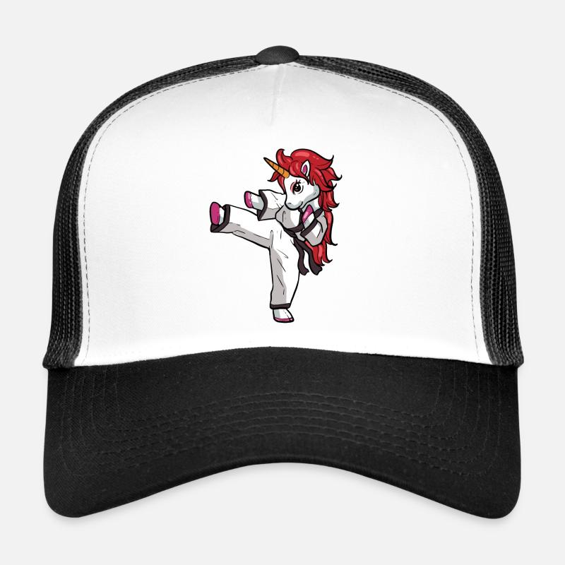 Karate Einhorn Judo Kampf Kampfkunst Ninja Jitsu Trucker Cap