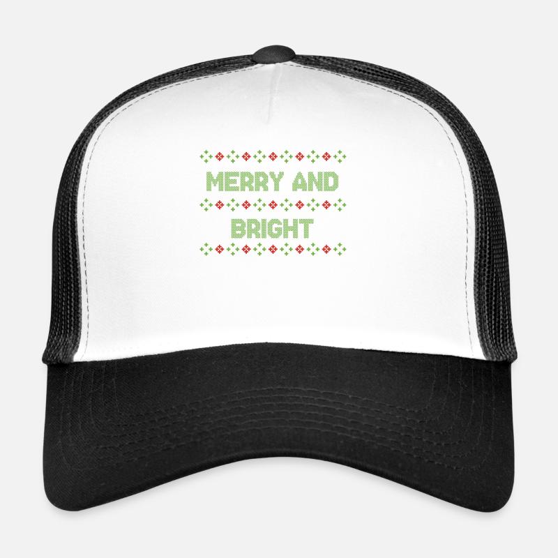 Moche noël noël pull Casquette trucker 