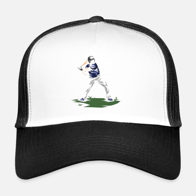 Joueur de baseball Casquette trucker 