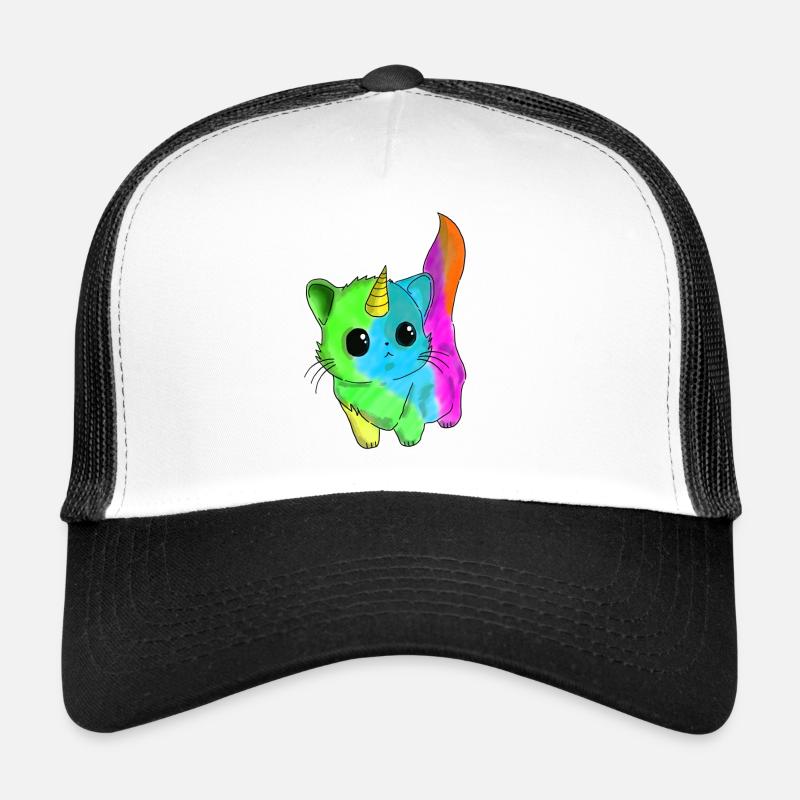 Licorne de chat mignon Caticorn Casquette trucker 