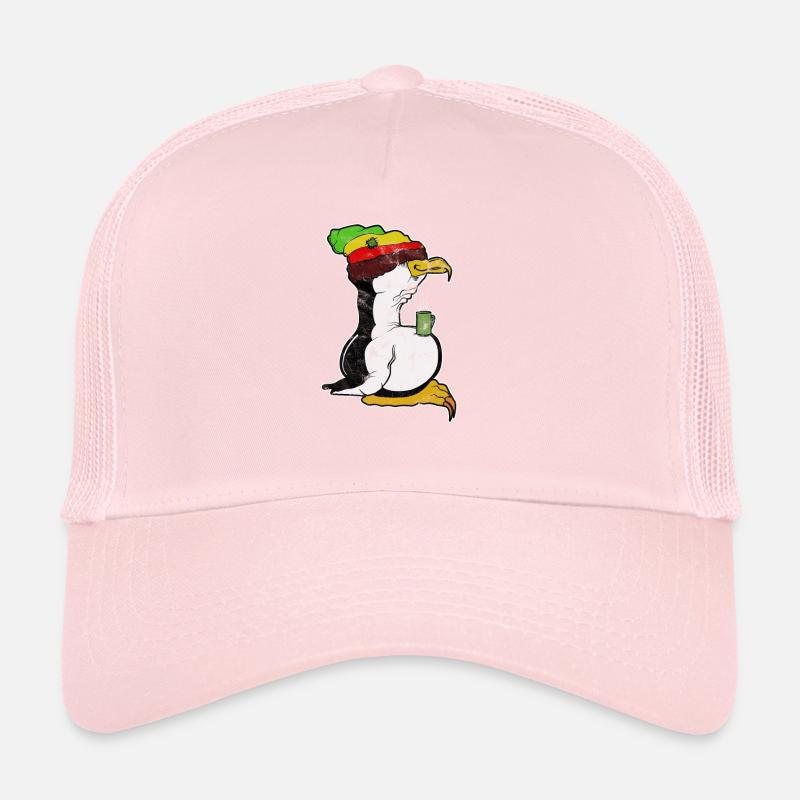 Tux Linux Penguin Coffee Break Ordinateur Nerd Rétro Casquette trucker 
