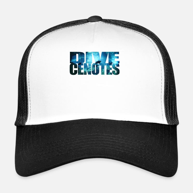 dive cenotes dive gift Trucker Cap