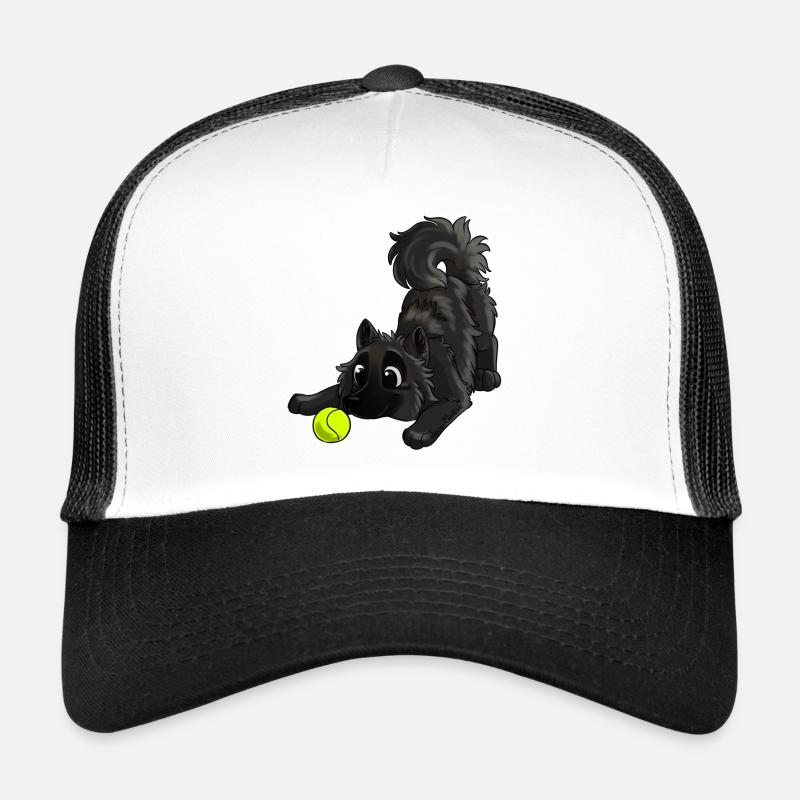 Le plus mignon Eurasier - Casquette trucker - blanc/noir