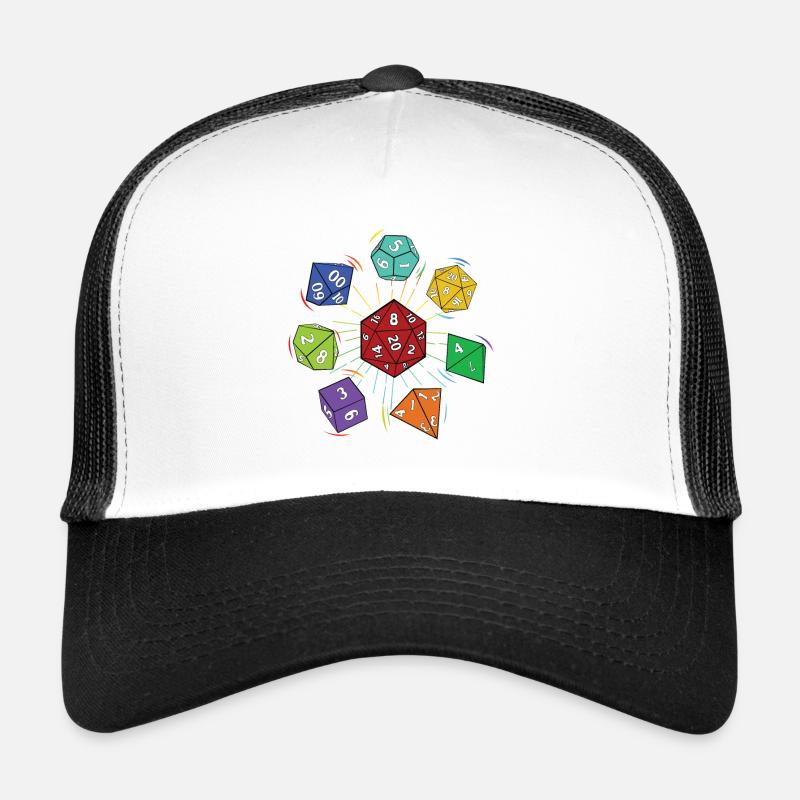 Pen and paper cubes Trucker Cap