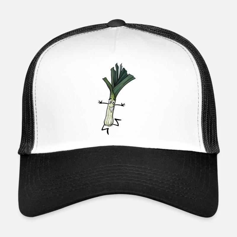 Lauch - Trucker Cap - Weiß/Schwarz