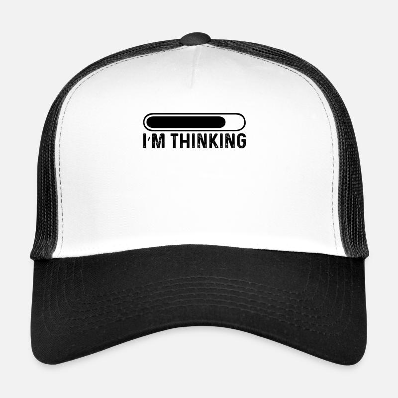 Coding Nerd Gamer Ich Denke Programmierer Zocker Trucker Cap