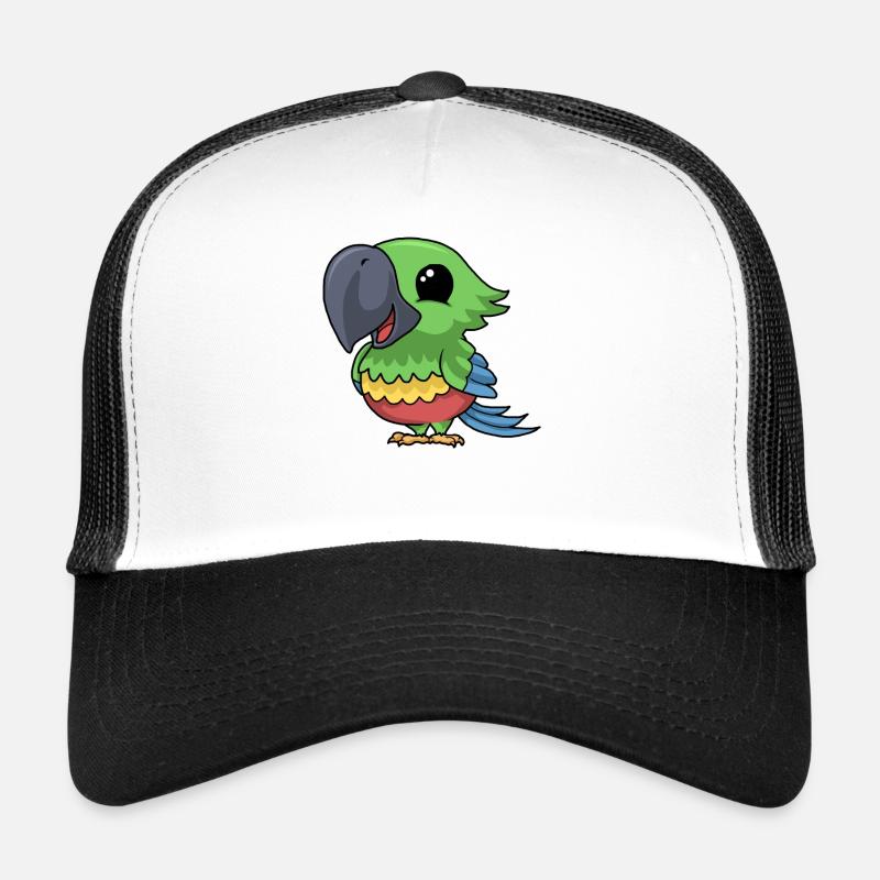 Perroquet de dessin animé coquine Casquette trucker 