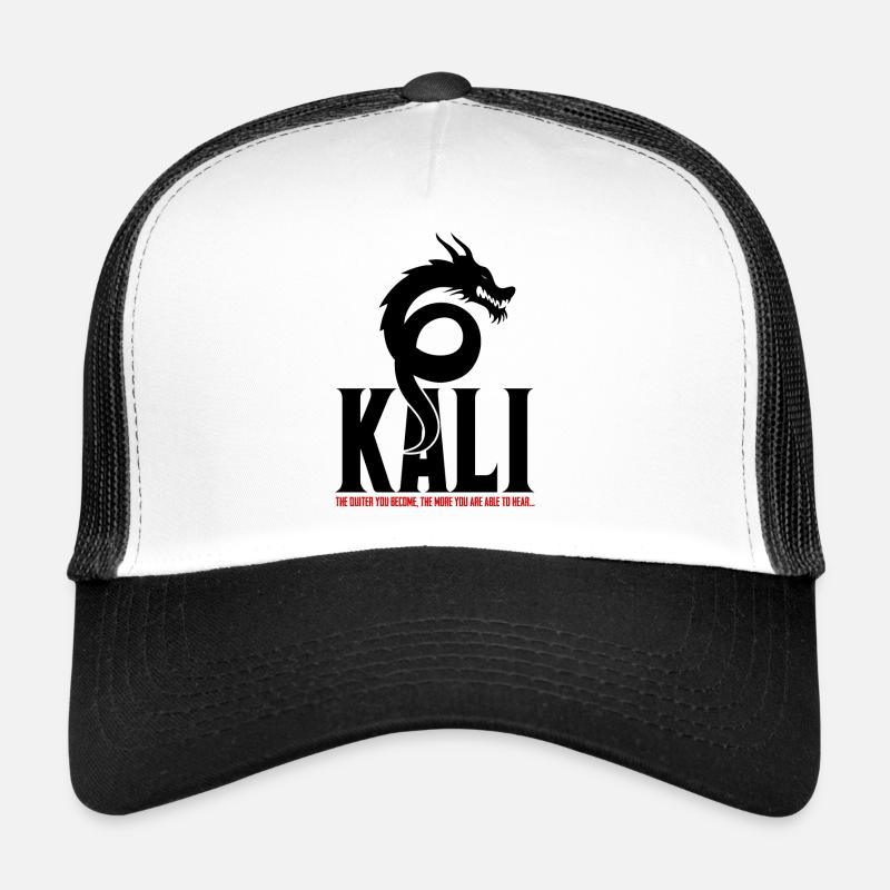 Kali Linux Offensive Security Pentest - Trucker Cap - Weiß/Schwarz