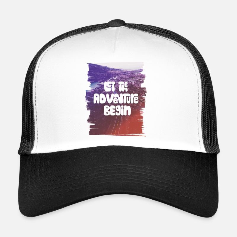 Let The Adventure Begin Casquette trucker 