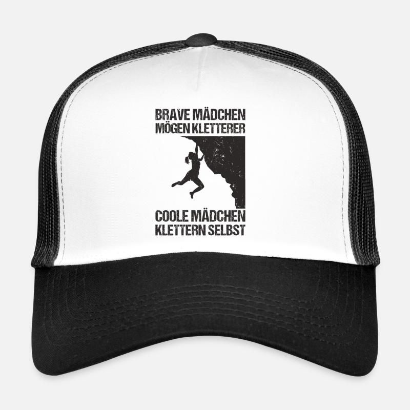 Bouldern Mädchen Trucker Cap