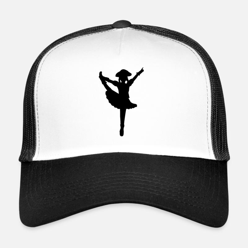Karneval Garde Tanzen Fasching - Trucker Cap - Weiß/Schwarz