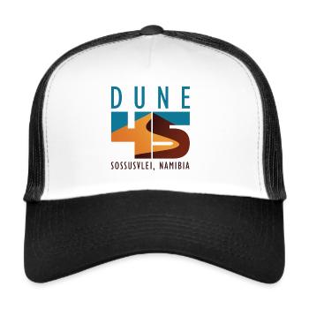 Dune 45 - Sossusvlei, Namibie - Casquette trucker  - blanc/noir - Devant