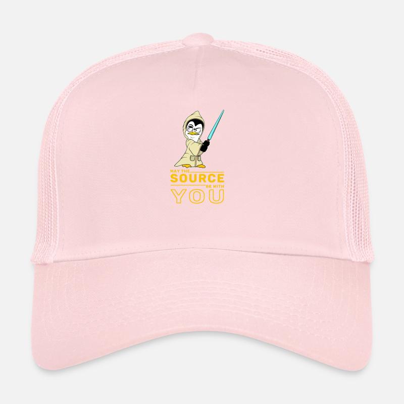 IT nerd Linux Linux penguin geek software engineer Trucker Cap