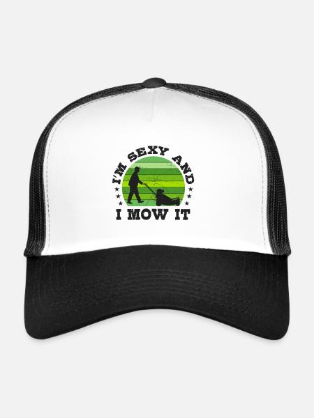 Tuinman - Trucker Cap - wit/zwart