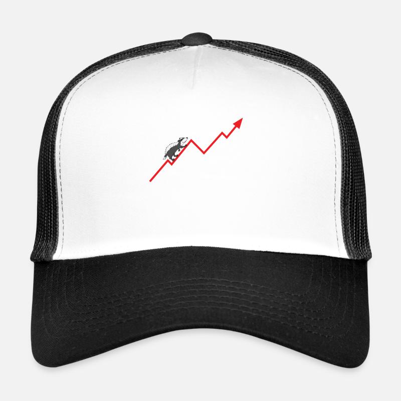 Le blaireau monte le cap Casquette trucker 