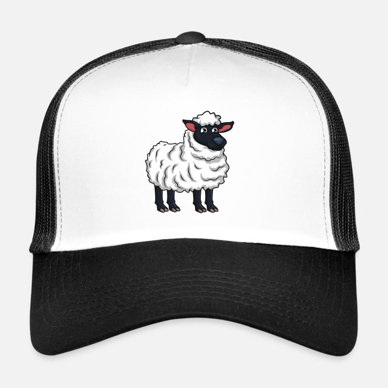 Dessin animé alpaga Schaaf Casquette trucker 