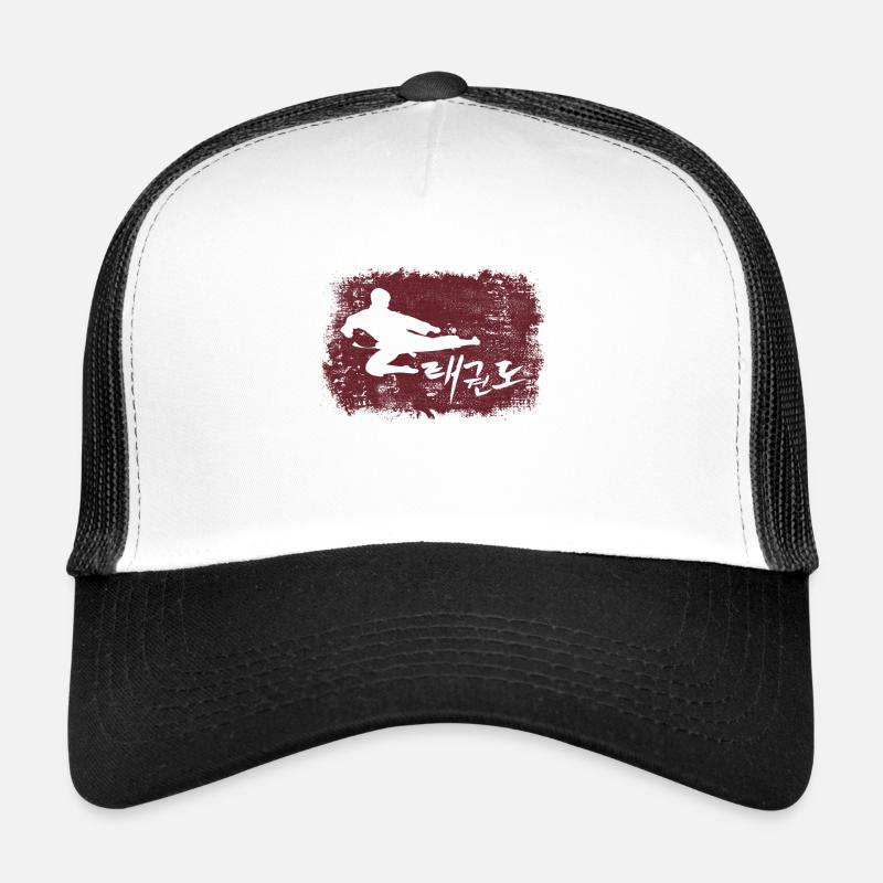 Taekwondo Tae Kwon Do en coréen Casquette trucker 