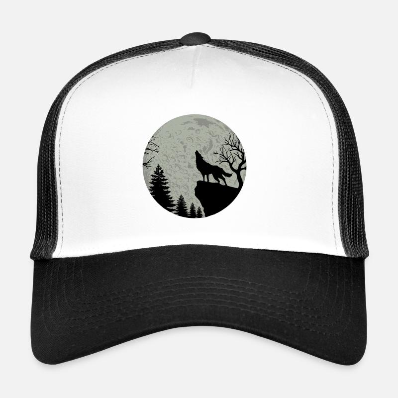 Wolf Trucker Cap