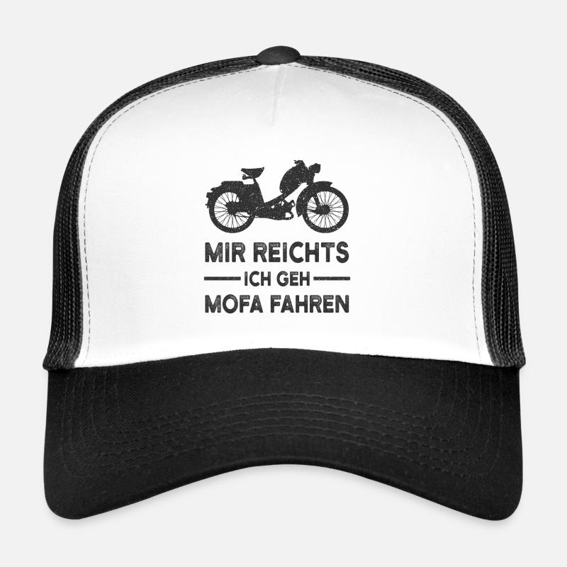 Mofa - Trucker Cap - Weiß/Schwarz