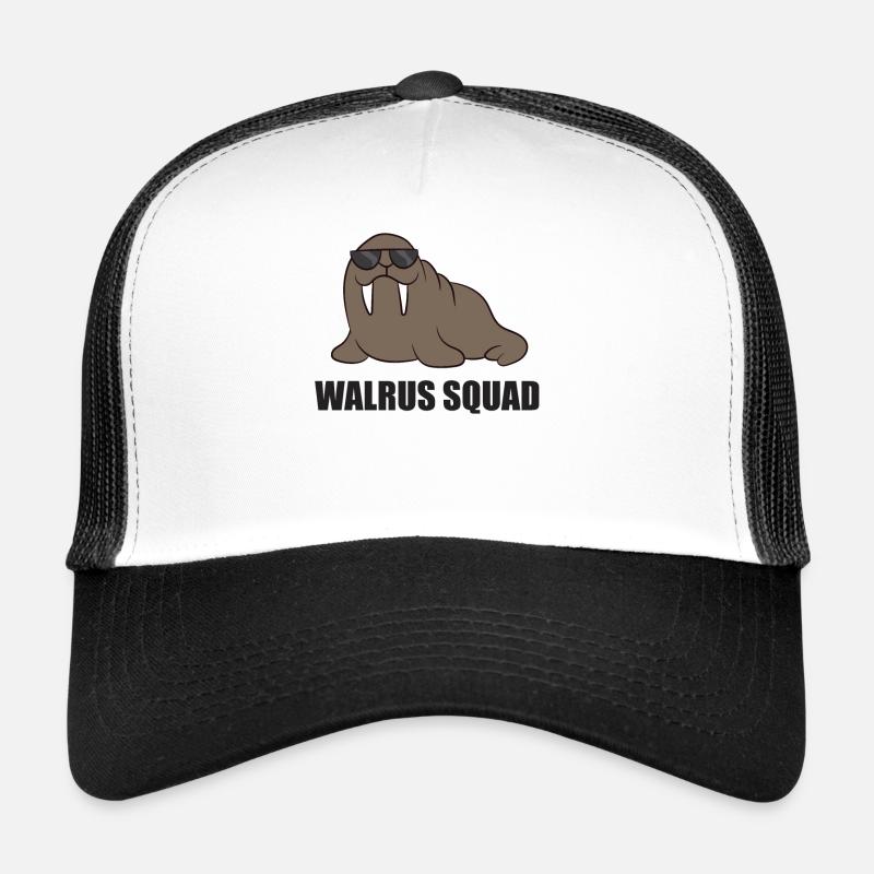 Walross Squad Drôle Équipe Walross Casquette trucker 