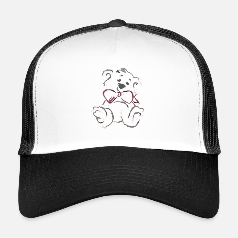 Cute Teddy Bear Trucker Cap